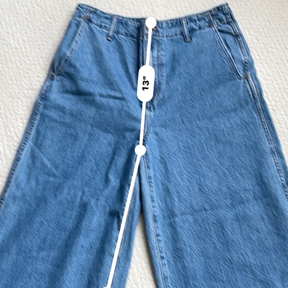 Madewell Wide-Leg Denim Jeans - Picture 8 of 9